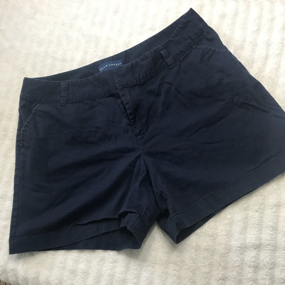 Navy shorts - size 12
